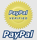 We accept PayPal!