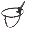 PU Leather Strap Silicone Dildos Lesbian Briefs
