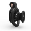 Nylon Fish Basket Chastity Device Black