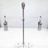Acrylic nipple stretching device Clear Black