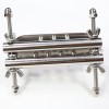 Stainless Steel Round bar With Screws Scrotum Ball Crush Fixture