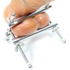 Stainless Steel Round bar Scrotum Ball Crush Fixture